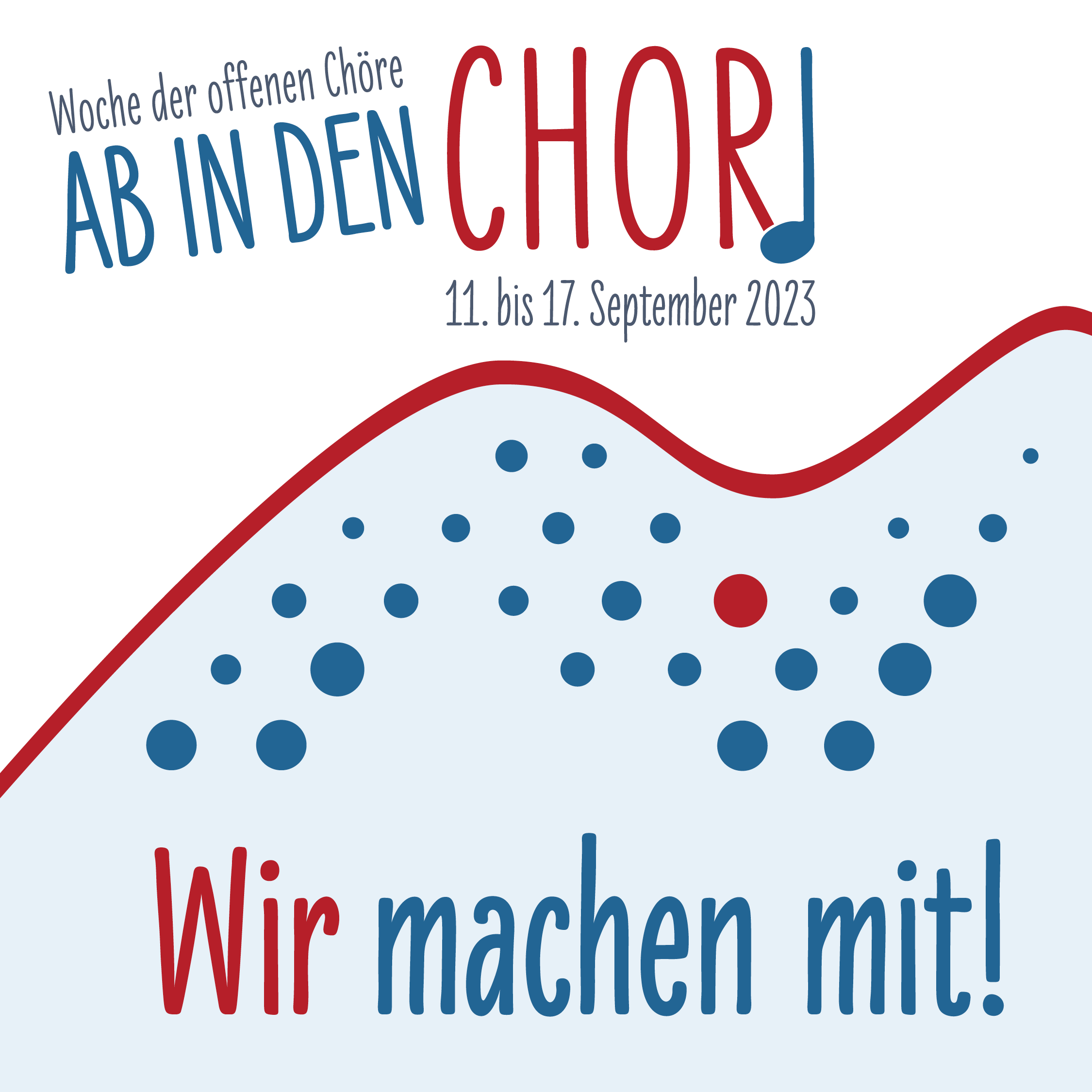 Woche der offenen Chöre