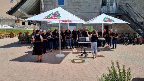 Ausflug und Auftritt in der Brauerei Rothaus am 19.06.2022